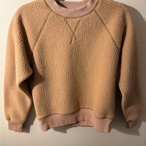 Everlane Tan Teddy Pullover